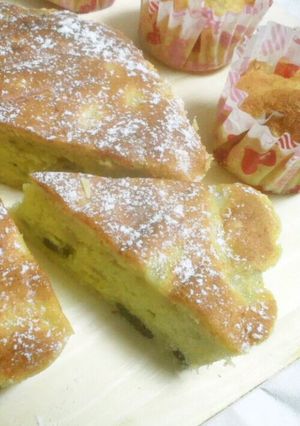 バナナとラムレーズンのしっとりケーキ-レシピのメイン写真