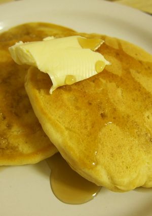 簡単パンケーキ-レシピのメイン写真