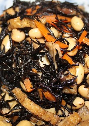 圧力鍋で作る、ひじきの煮物-レシピのメイン写真
