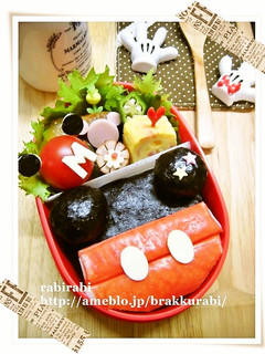 ☆★キャラ弁☆簡単☆ミッキー★☆-レシピのメイン写真