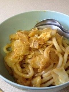 ピーナッツソースで焼きうどん-レシピのメイン写真