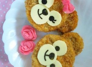 ダッフィー&メイ♪コロッケ キャラ弁-レシピのメイン写真