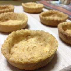 รูปของ バターなし、ジップロックで作るミニタルト