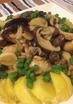 鶏肉ときのこのさっぱりビネガー風味-レシピのメイン写真