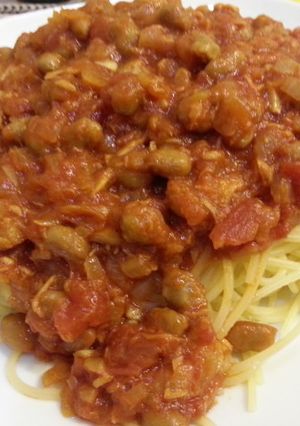 納豆嫌いを克服！トマトパスタ-レシピのメイン写真