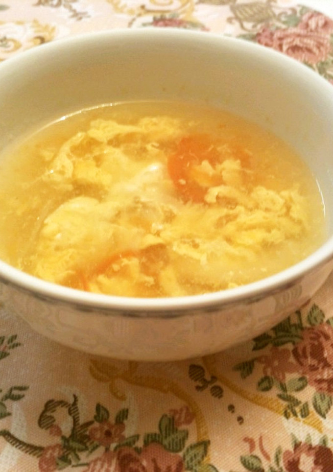 トマトとたまごのスープ-レシピのメイン写真