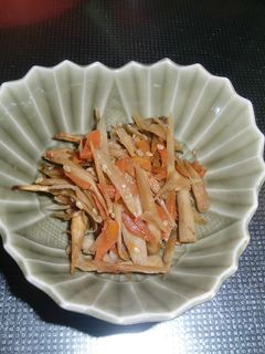 きんぴらごぼう はっち風-レシピのメイン写真
