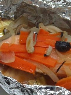 塩鮭のホイル焼き-レシピのメイン写真