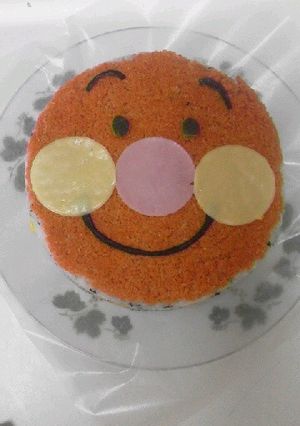 アンパンマン押し寿司風ごはん-レシピのメイン写真