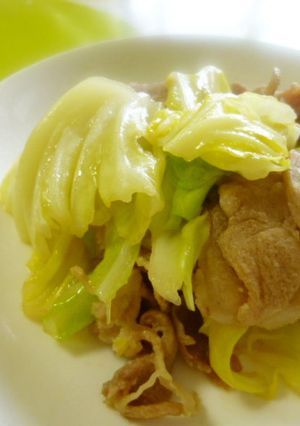 ごはんに合う☆キャベツと豚肉の味噌炒め☆-レシピのメイン写真