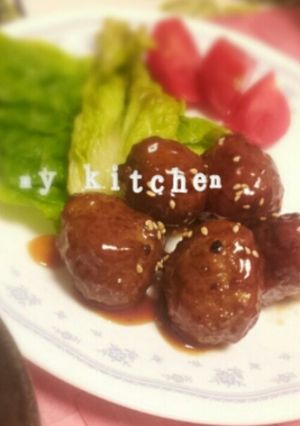 外はカリっと!中はフワフワ肉団子-レシピのメイン写真