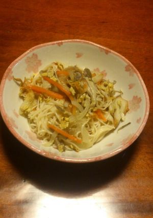 簡単*そうめんチャンプル-レシピのメイン写真