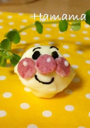 小さなアンパンマン♪キャラ弁おかず♡-レシピのメイン写真