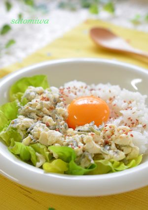 お豆腐そぼろに卵とろ～り♪健康朝ごはん☆-レシピのメイン写真