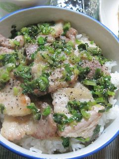 ☆ねぎ塩豚丼☆-レシピのメイン写真