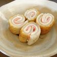 お弁当に✩竹輪のチーハム巻き♪