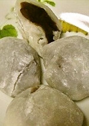 米粉で簡単、ふわっと、あんこ大福-レシピのメイン写真