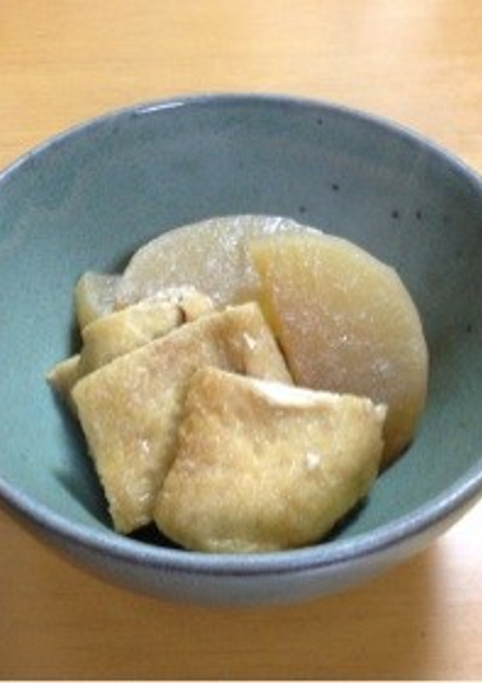 大根と揚げ煮 超絶手抜き編-レシピのメイン写真