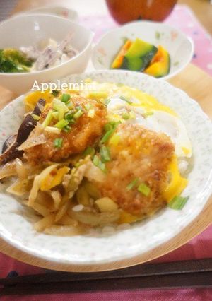 カレー風味の一口かつどん-レシピのメイン写真