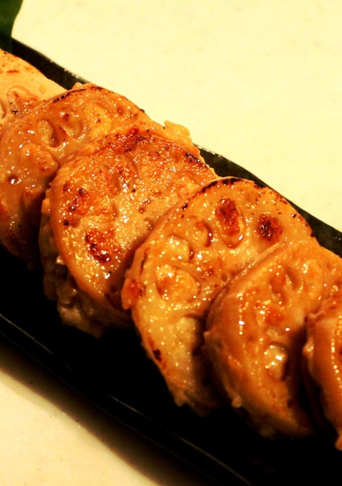 れんこんのはさみ焼き☆２種-レシピのメイン写真