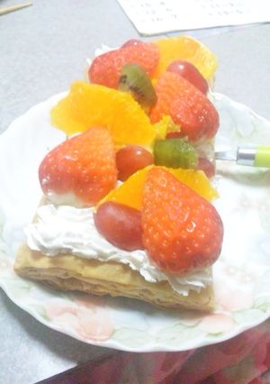 超ズボラ！フルーツパイ-レシピのメイン写真