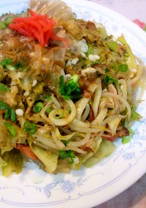 超簡単！パパッとできる♪白だし焼きうどん-レシピのメイン写真