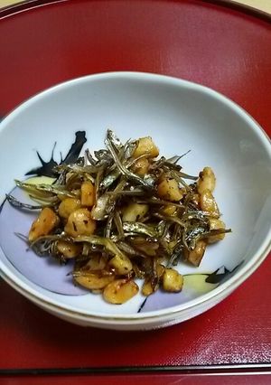 簡単過ぎるかも！いりこの甘辛煮-レシピのメイン写真
