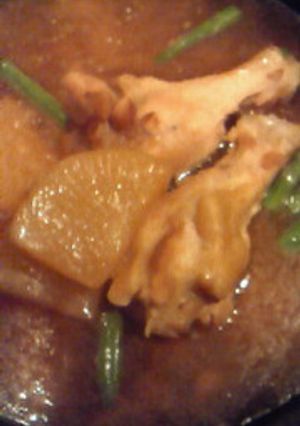 簡単！手羽元と大根のポン酢煮(すっぱ煮)-レシピのメイン写真