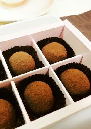 簡単＊コーヒー風味の生チョコトリュフ＊-レシピのメイン写真