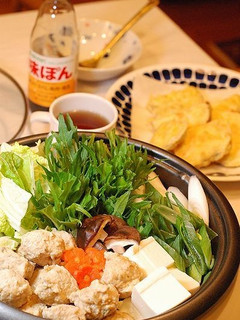 鶏団子鍋♬安くて簡単-レシピのメイン写真