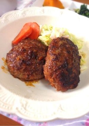 モテレシピ！煮込み風ハンバーグ-レシピのメイン写真