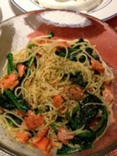 鮭とほうれん草のクリームパスタ-レシピのメイン写真