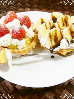 なんちゃって♡カスタードパイ-レシピのメイン写真