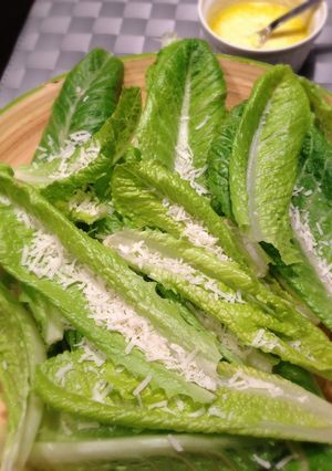 つまんで食べるシーザーサラダ-レシピのメイン写真