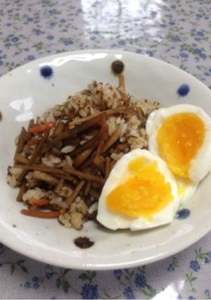 アレンジ♪きんぴらごぼうピラフ-レシピのメイン写真