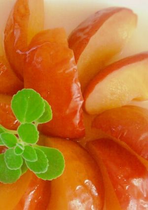 ジンジャーシロップの焼きリンゴ★-レシピのメイン写真