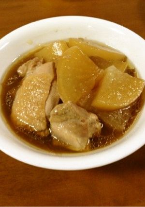 大根と鶏肉のオイスターソース煮(圧力鍋)-レシピのメイン写真