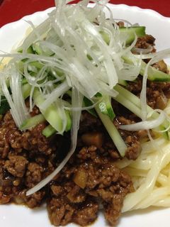 ☆肉味噌たっぷりジャージャー麺☆-レシピのメイン写真