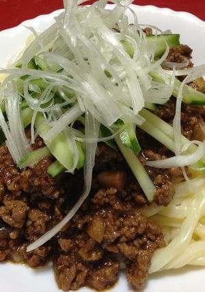 ☆肉味噌たっぷりジャージャー麺☆-レシピのメイン写真