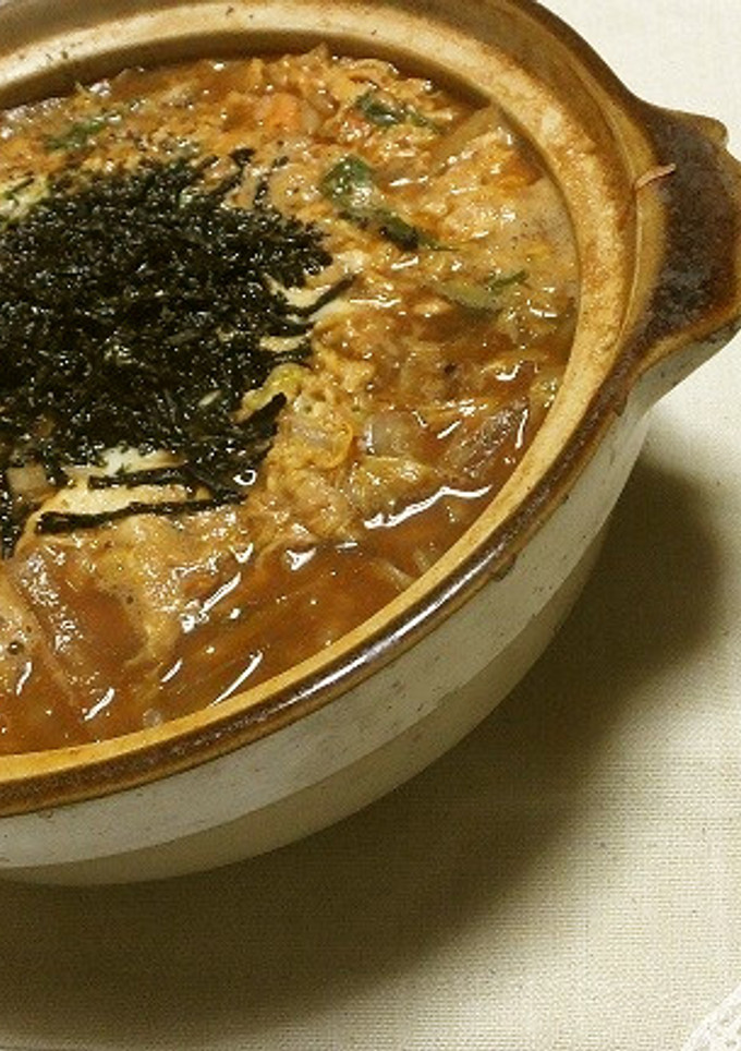 ＊鮭フレークと白菜の生姜味噌ぞうすい＊-レシピのメイン写真