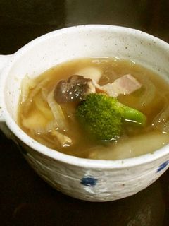 パンと手作りスープでランチ!-レシピのメイン写真