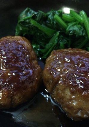 和風ハンバーグ（照り焼きorバター醤油）-レシピのメイン写真