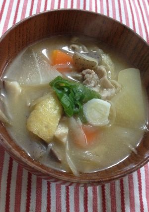 ☆めちゃうま 豚汁☆-レシピのメイン写真