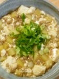 じゃがいもでボリュームアップ麻婆豆腐-レシピのメイン写真