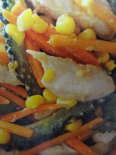 ささみとゴーヤの味噌炒め-レシピのメイン写真