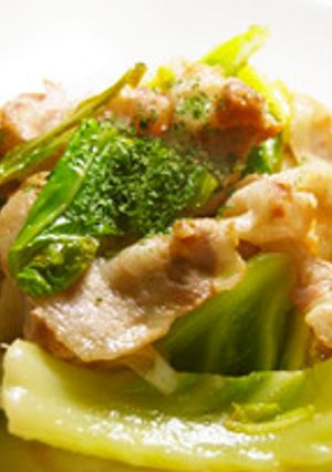 豚バラとキャベツのレモン塩麹炒め-レシピのメイン写真