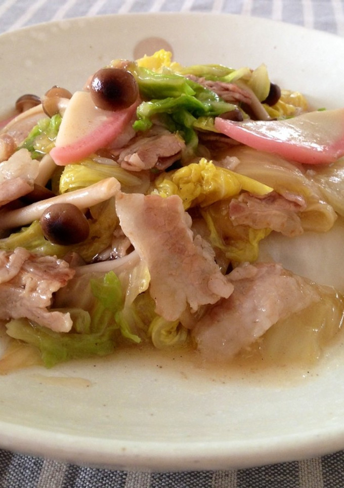 白菜と豚肉のこく旨炒め♪-レシピのメイン写真
