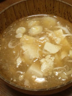 祖母の味*みぞれ汁(豆腐+長ネギ)-レシピのメイン写真