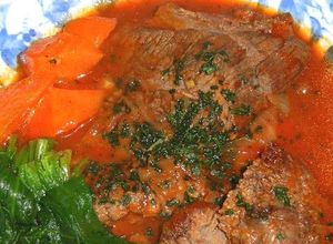 牛肩ロースかたまりのトマト煮-レシピのメイン写真