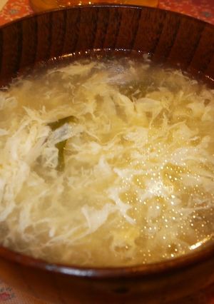 ＊みんな大好き簡単ワカメ・卵スープ＊-レシピのメイン写真